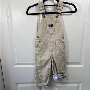 OshKosh B'gosh Tan Kids Overalls